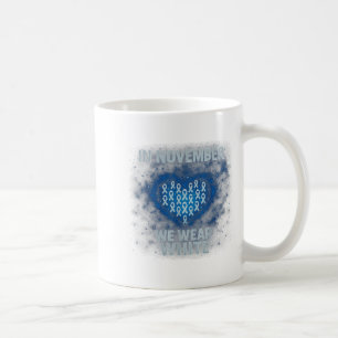 Caneca De Café Em Novembro Usamos Fita de Conscientização do Cânc