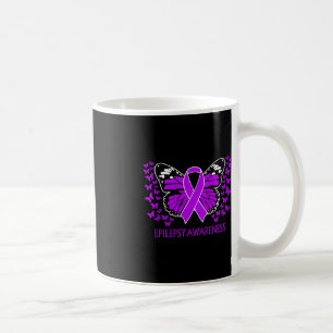 Caneca De Café Em Novembro Vestimos Roxo Para Sensibilização Epil