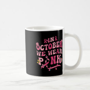 Caneca De Café Em outubro, Vestimos As Áreas De Vintagem Da Groov