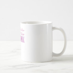 Caneca De Café Em outubro Vestimos Cancer de Fita Rosa