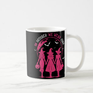 Caneca De Café Em outubro, Vestimos Garotas Rosa Cancer De Mama A