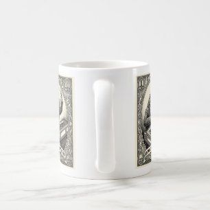 Caneca De Café Em Rocha Confiamos 100 Rochas Tecladista Franklin 