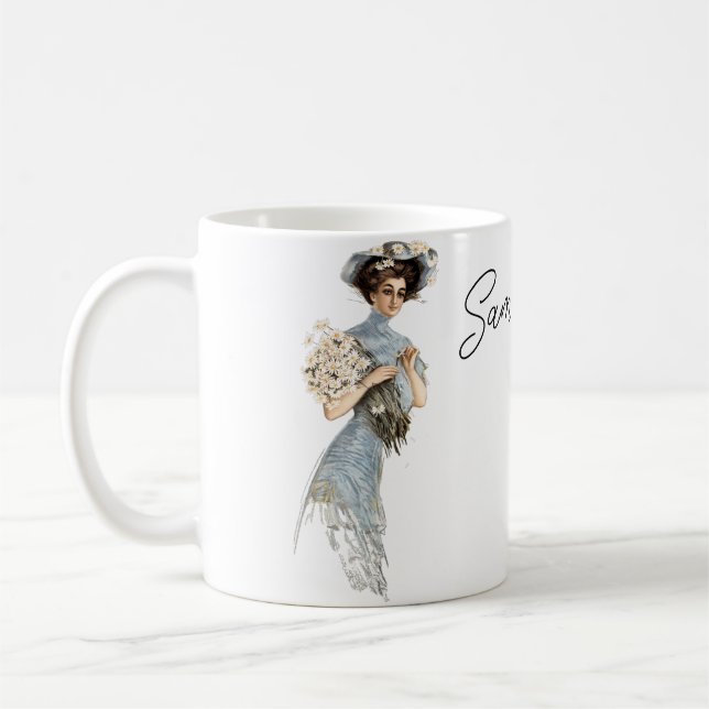 Caneca De Café Em tempo de margarida (1907) (Esquerda)
