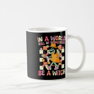 Caneca De Café Em Um Cheio Mundial De Princesas Seja Um Alão De B
