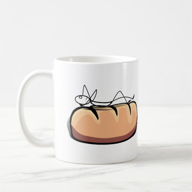 Caneca De Café Em um Roll (Esquerda)