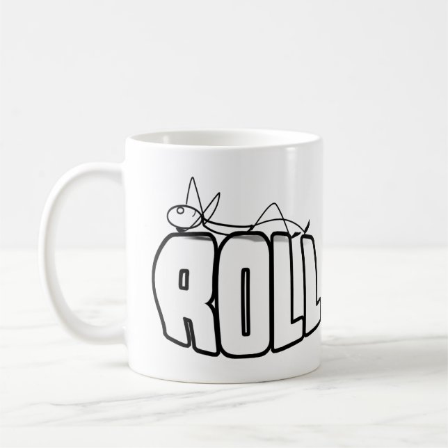 Caneca De Café Em um Roll (Esquerda)