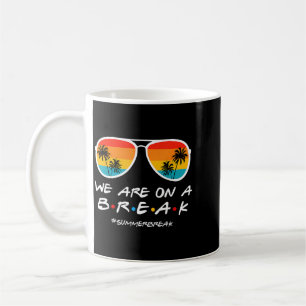Caneca De Café Em uma Pausa Férias de Verão Solteiros Último Dia
