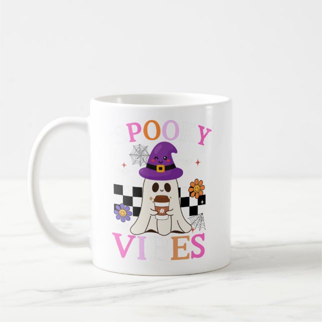 Caneca De Café *Embarque as Víblias Spooky: outubro Tee* (Esquerda)