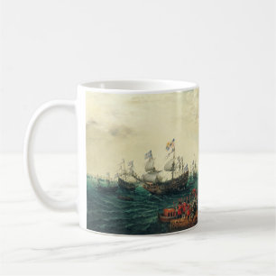 Caneca De Café Embarque em Margate do Eleitor Palatino