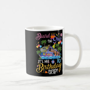 Caneca De Café Embarque No Navio É Minha Viagem De Aniversário De