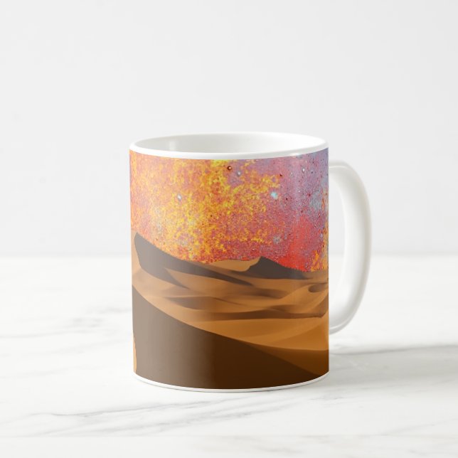 Caneca De Café Ember Dune Horizon (Frente Esquerda)