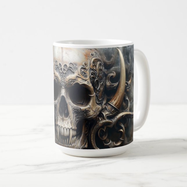 Caneca De Café Ember Horns (Frente Esquerda)