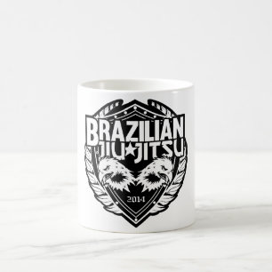 Caneca De Café Emblem personalizável Jiu Jitsu