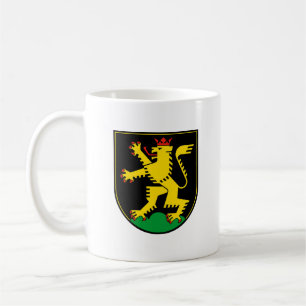 Caneca De Café emblema da bandeira da cidade de Heidelberg aleman