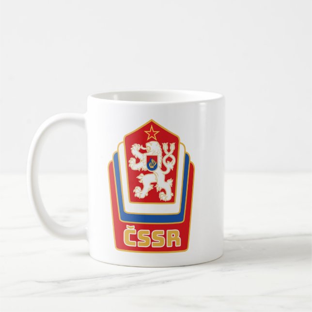 Caneca De Café emblema da Checoslováquia (Esquerda)
