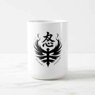 Caneca De Café Emblema da Ira Crista do Ninja