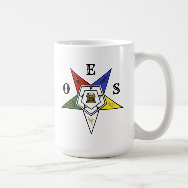 Caneca De Café Emblema da Ordem da Estrela Oriental (Direita)