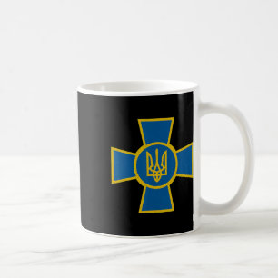 Caneca De Café Emblema das Forças Armadas da Ucrânia Tryzub Af Uc
