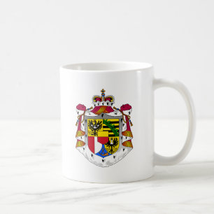 Caneca De Café emblema de liechtenstein