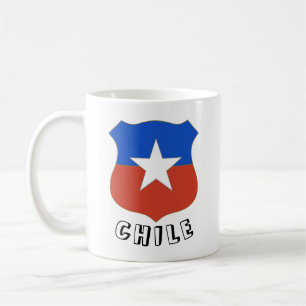 Caneca De Café Emblema do Chile