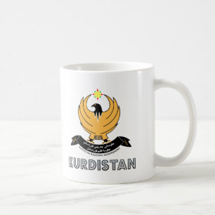 Caneca De Café emblema do kurd