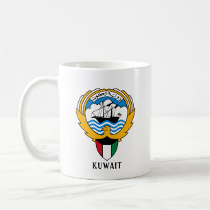 Caneca De Café Emblema do Kuwait