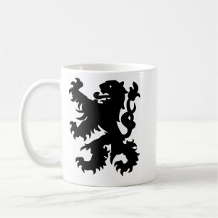 Caneca De Café Emblema do Leão Flamengo