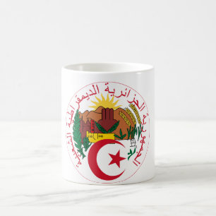 Caneca De Café Emblema nacional da Argélia