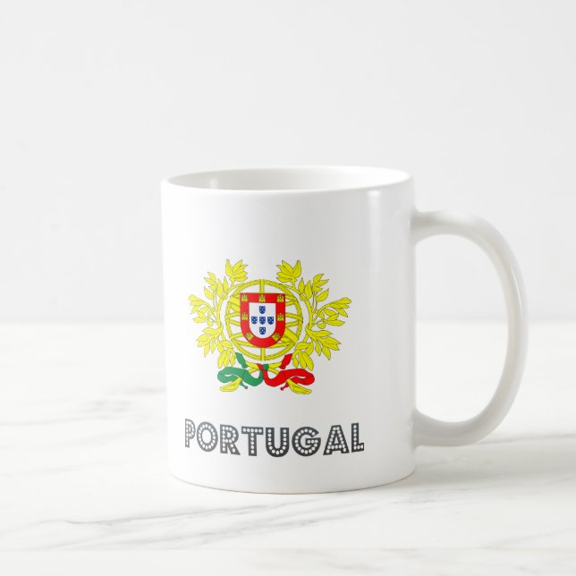 Caneca De Café Emblema português (Direita)