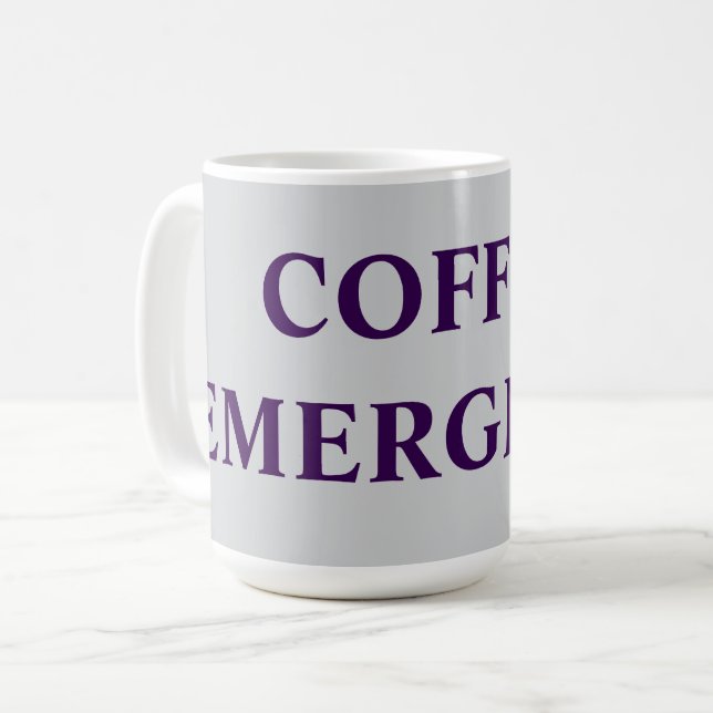 CANECA DE CAFÉ EMERGÊNCIA DO CAFÉ (Frente Esquerda)