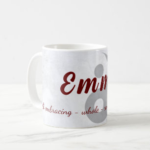 Caneca De Café {Emma} Nome Significa Mug