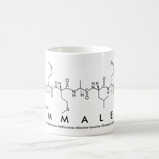 Caneca De Café Emmalee peptide name mug (Centro)