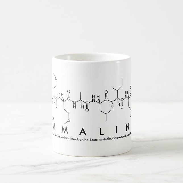 Caneca De Café Emmaline peptide name mug (Centro)