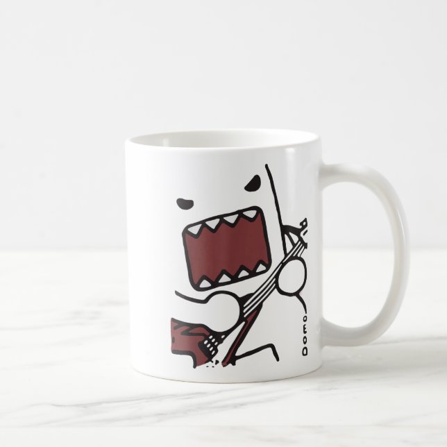 Caneca De Café Emo Scence Guitar Domo Y2k Japanese  (Direita)