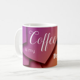 Caneca De Café Emocional Inspiracional Moderno Contemporâneo