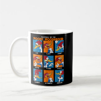 Caneca De Café Emoções de Pica-Pau Poster 