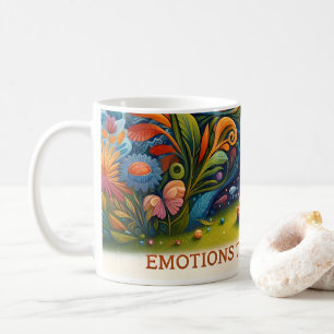 CANECA DE CAFÉ EMOÇÕES NA DENTRO DE GUERRA