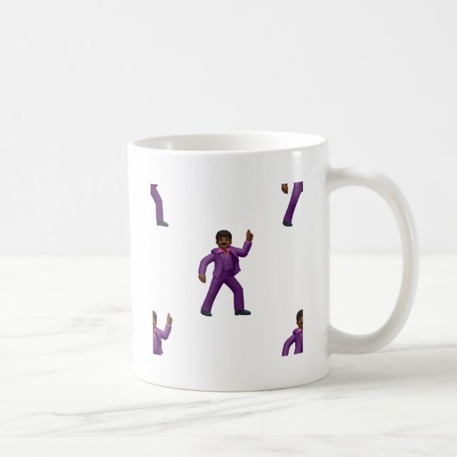 Caneca De Café Emoji Dancing Man (Direita)