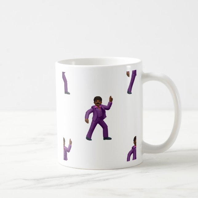 Caneca De Café Emoji Dancing Man (Direita)
