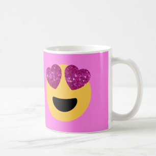 Caneca De Café emoji do coração