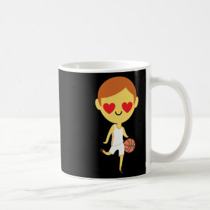 Caneca De Café Emoji, Garoto de Basquete