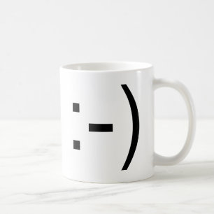 Caneca De Café Emoticon feliz da cara!