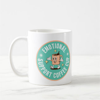 Caneca De Café Emotional Support Coffee Mug
