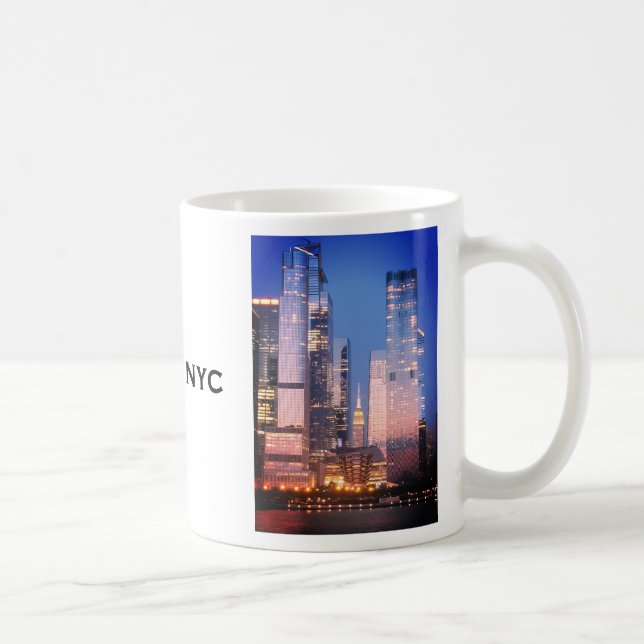 Caneca De Café Empire State Building, Hudson Yards (Navio), NYC (Direita)