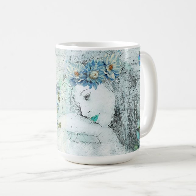 Caneca De Café Empoderamento das mulheres (Frente Esquerda)