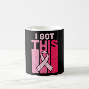 Caneca De Café Empoderando Esta Guerreira Sobrevivente do Câncer