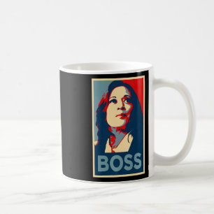 Caneca De Café Empower Boss Kamala Harris Poster 47 Rally Wo