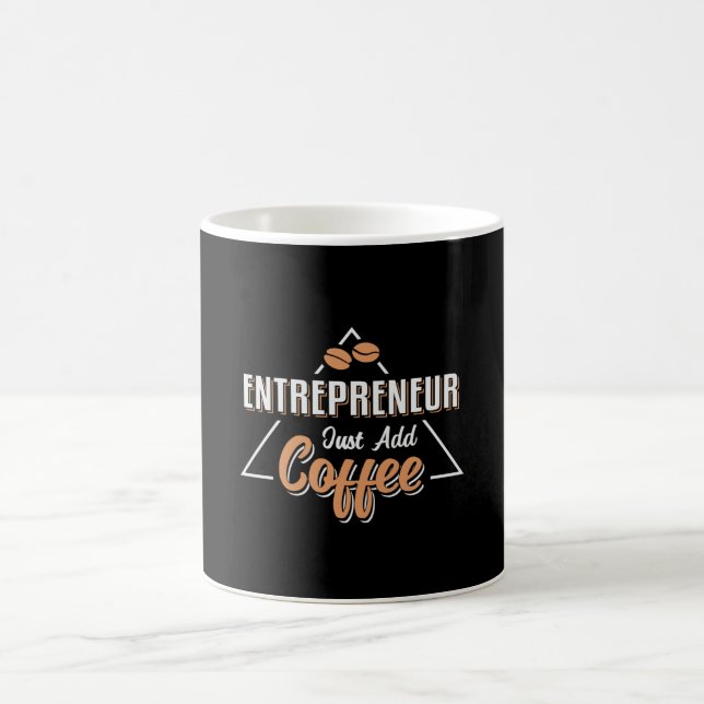 Caneca De Café Empreendedor Basta Adicionar Gpresente de Chefe de (Centro)