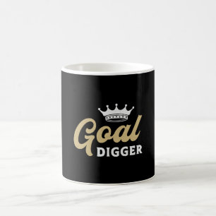 Caneca De Café Empreendedor Goal Digger Chefe Diretor Executivo