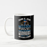 Caneca De Café Empregado Postal Funny Postman<br><div class="desc">Engraçado design de trabalho de arte do Postal Worker para um carteiro que fornece pacotes e e-mails diariamente.</div>